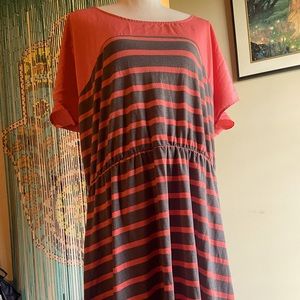 PLUS SZ XHILARATION SUN DRESS / SWIM COVER-UP